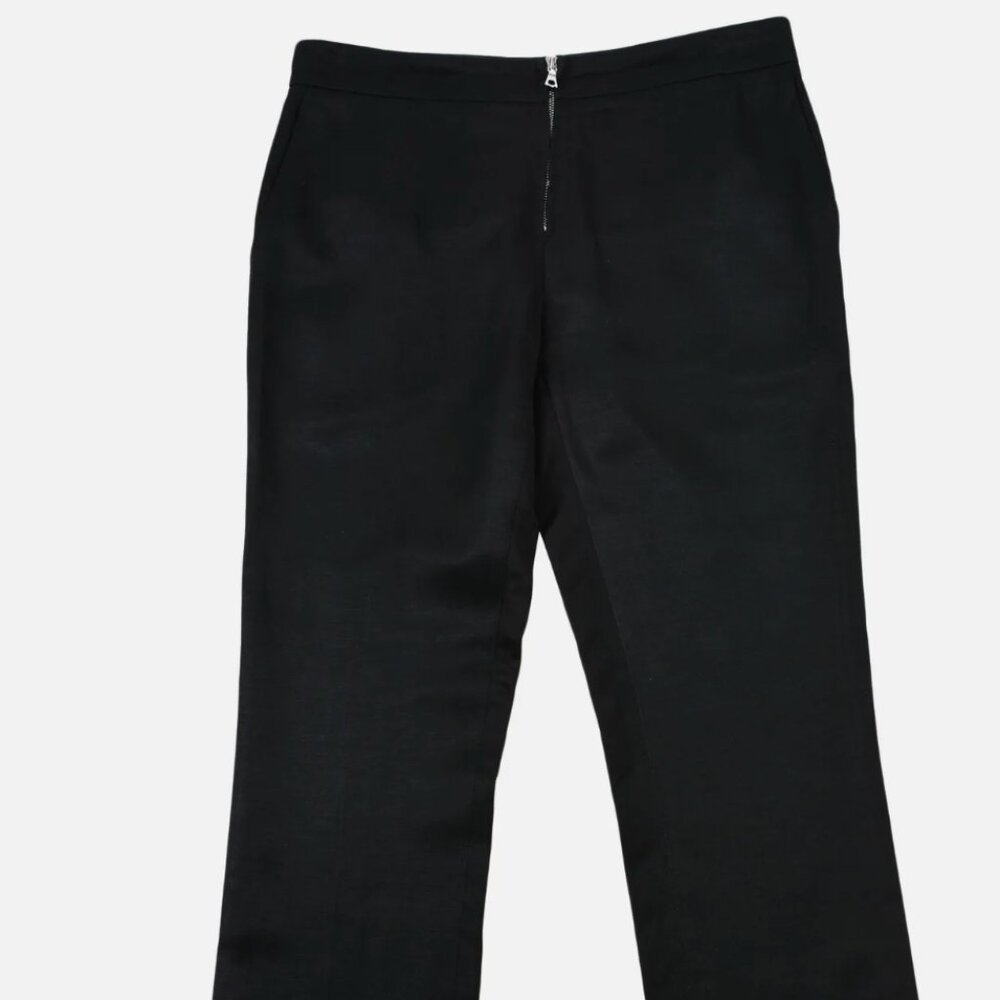 Sandro Paris NWT Pantalon Pump, crop slacks soft and silky linen blend